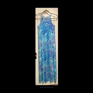 NWOT Lilly Pulitzer Margot Halter Maxi Hey Hey Soleil